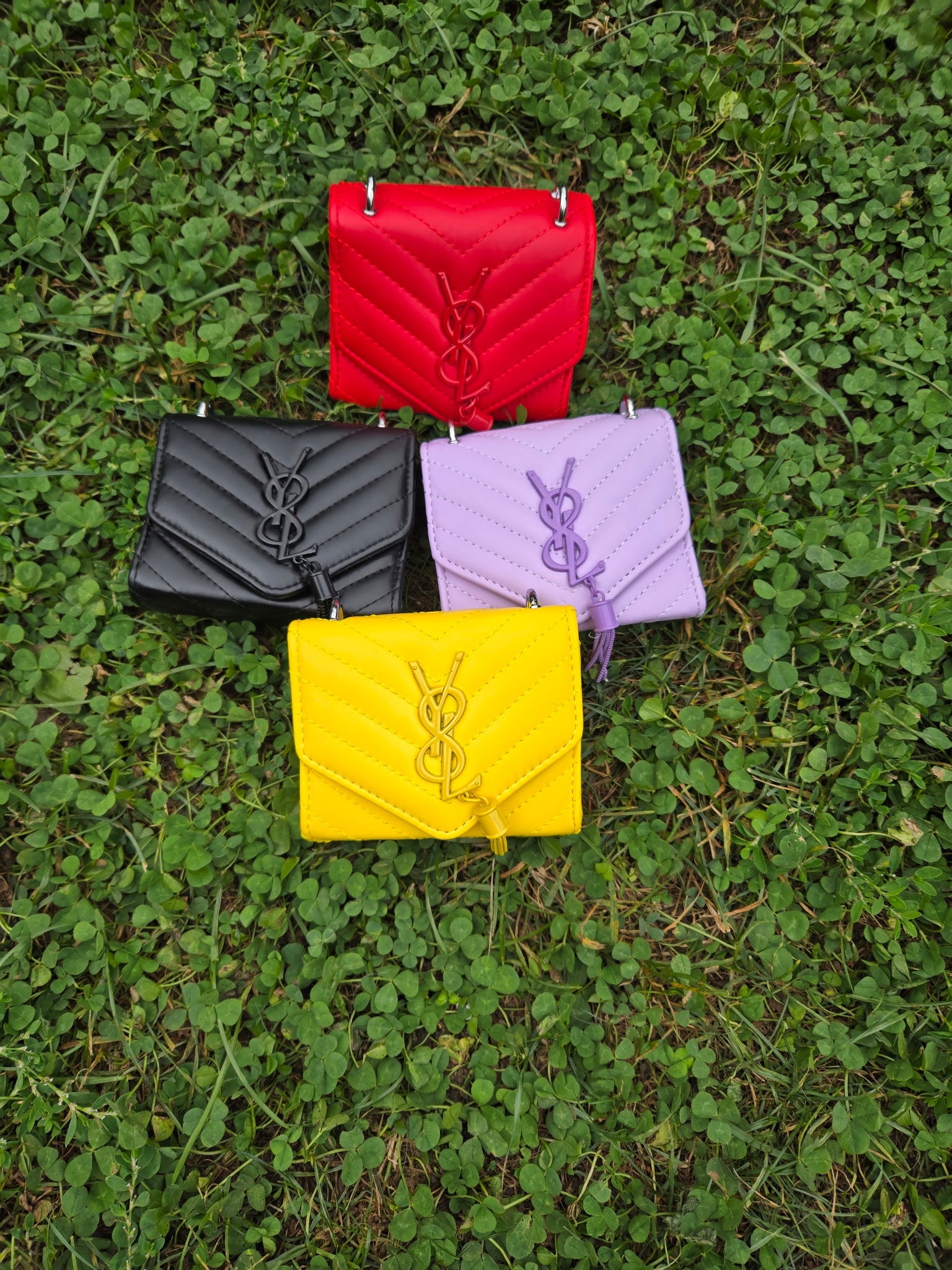 Young stylish handbags